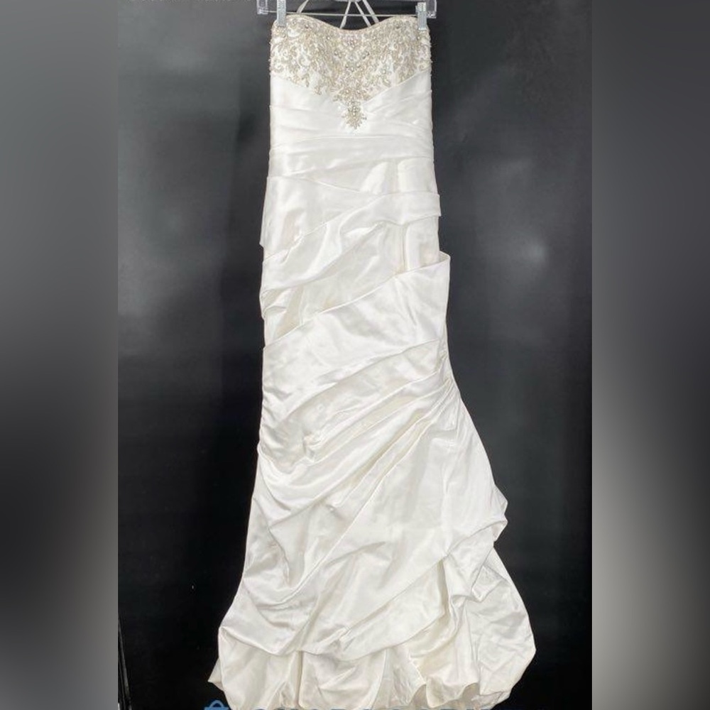 Allure Bridals Strapless Wedding Gown